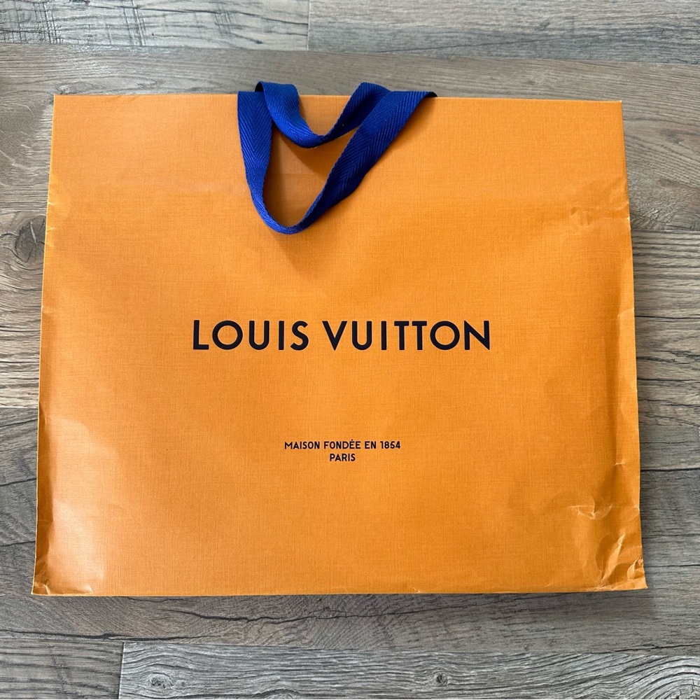 Authentic Louis Vuitton Empty Display Shopping Bag
